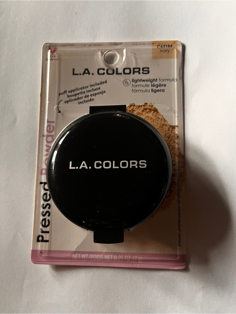 LA is Colors Press Powder Compact with